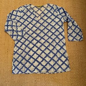 ROBERTA ROLLER RABBIT KIDS  COTTON BEACH TUNIC